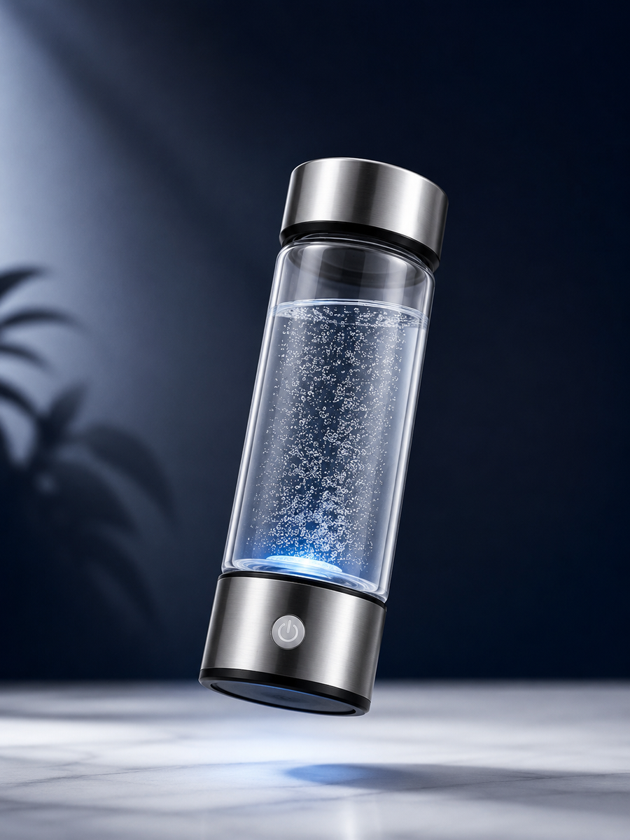 Hydrogen Water Bottle — Portable Generator · 500ml · USB-C