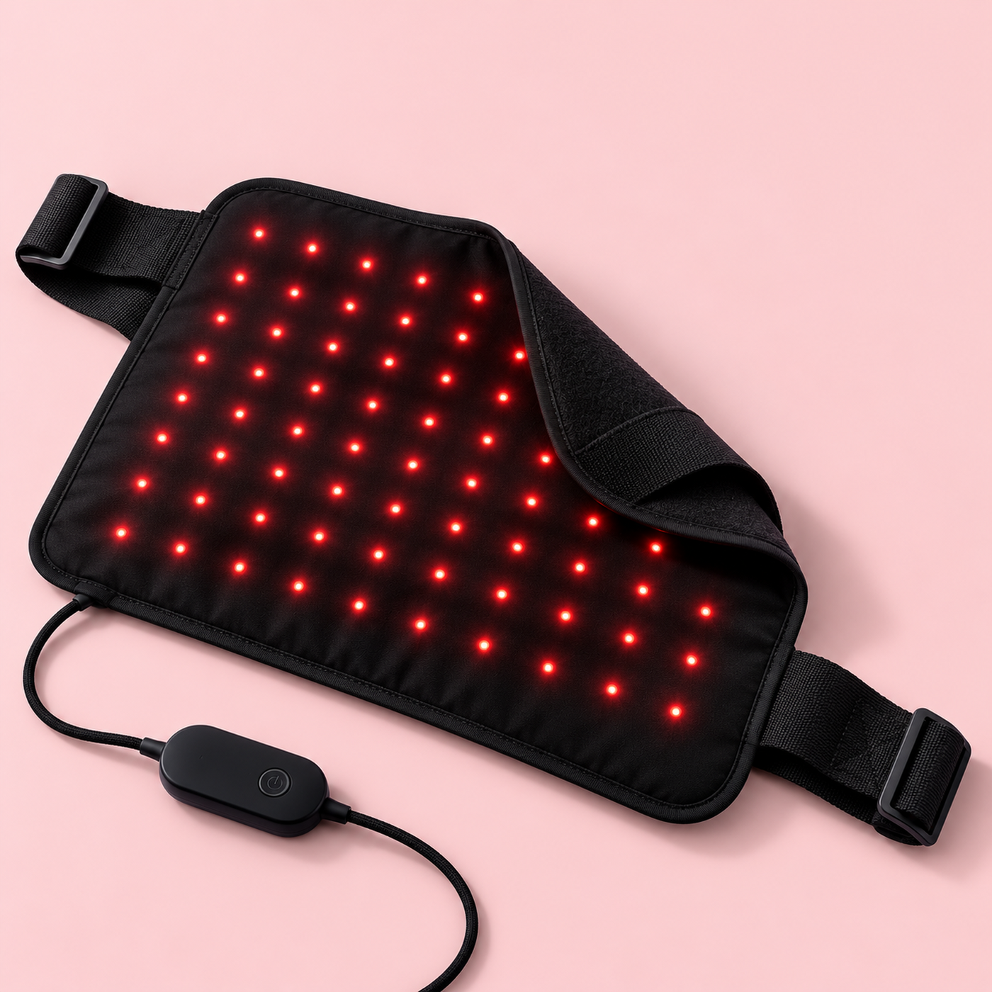 Cramp Relief Pad — Heat, Red Light & Gentle Vibration